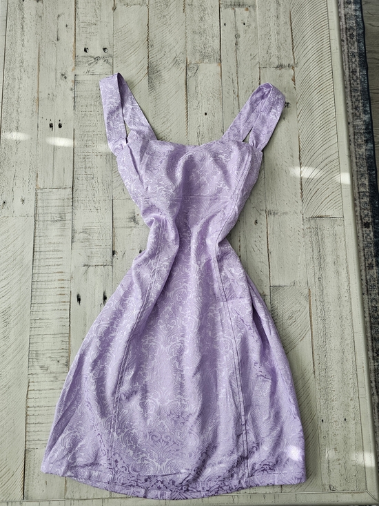 Lucy in the Sky Dresses & Skirts - Lucy in the Sky Lavender Jacquard Midi Dress